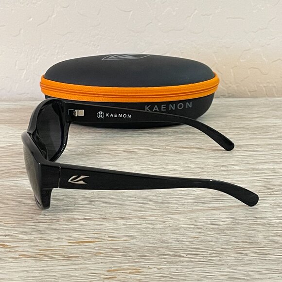 Kaenon Sunglasses Maya Polarized Black with Case - Picture 3 of 6